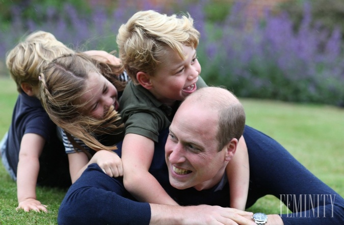 Princ William svoje deti zbožňuje