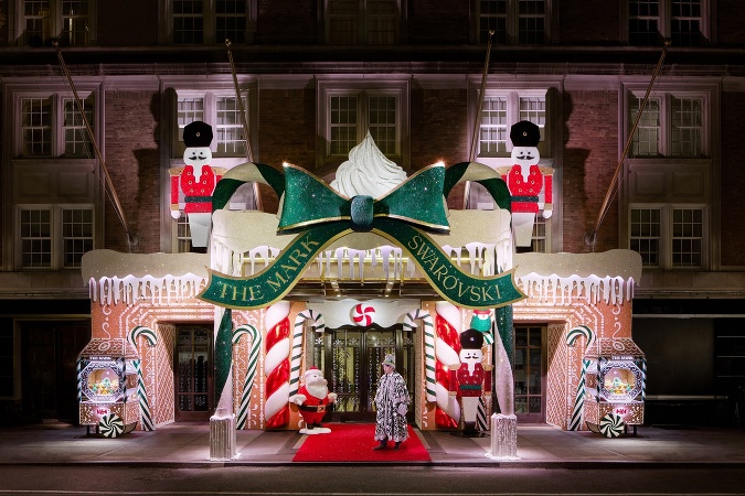 Swarovski v newyorkskom hoteli The Mark: Vianočný čas vo svete zázrakov