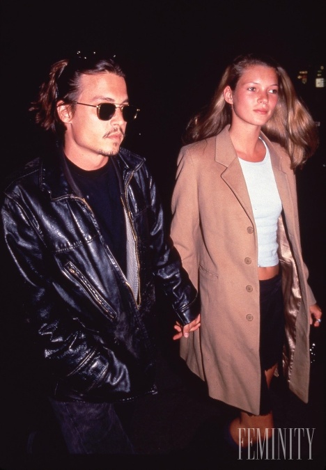 Johnny Depp a Kate Moss