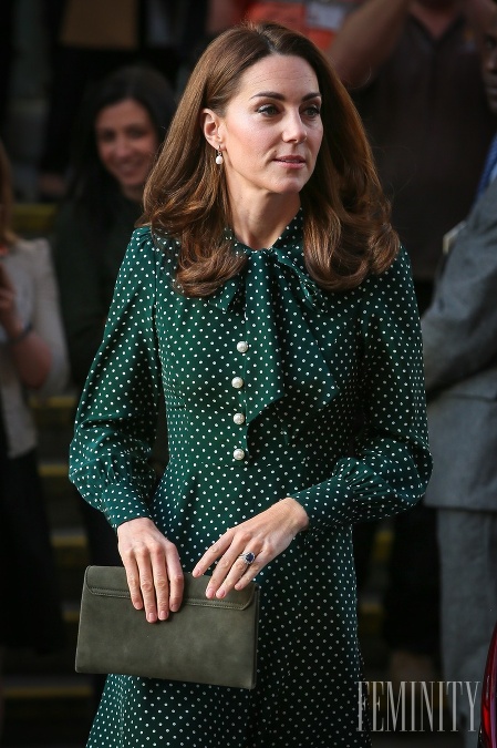 Kate v móde nachádza prienik s princeznou Dianou
