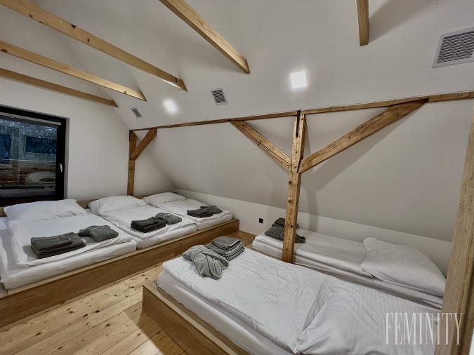 Chalúpka ponúka výnimočné ubytovanie pre 6 hostí v dvoch spálňach