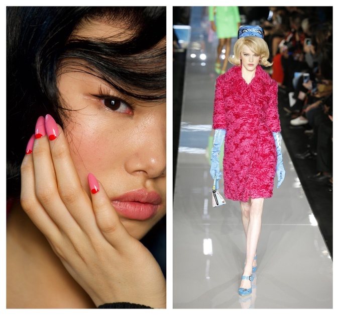 Moschino zvolil pre modelky netradične nalakované nechty