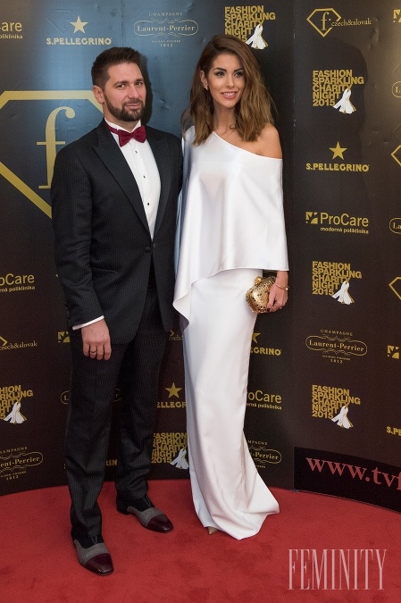 Krásna modelka Simona Slobodníková Brnová so svojim manželom Andrejom Brnom 