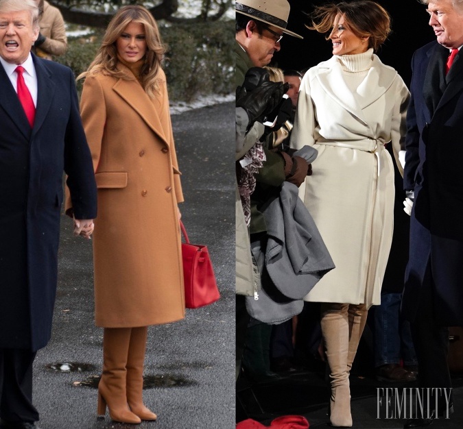 Manželka Donalda Trumpa tento typ obuvi rada kombinuje s elegantnými nohavicami či kabátmi