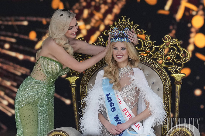 Novou kráľovnou krásy vo svete sa stala Miss Czech Republic 2022 Krystyna Pyszková