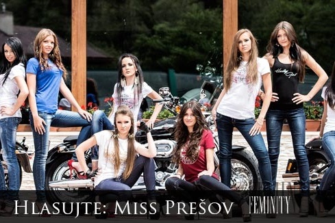 Finalistky Miss Prešov