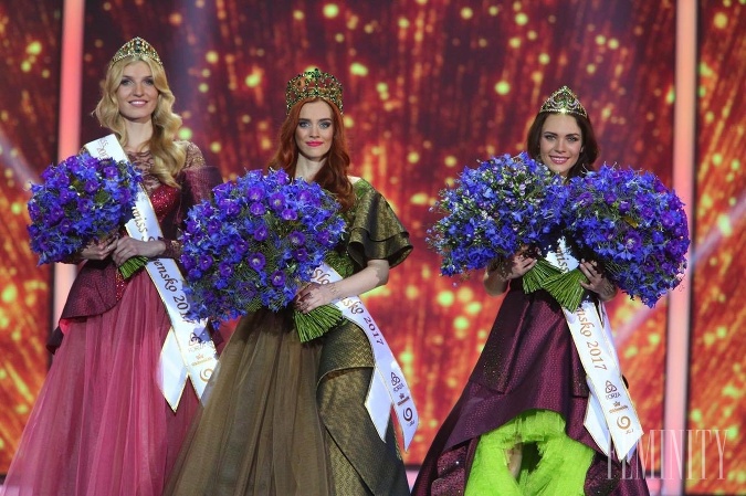 Novou Miss Slovensko sa stala Hanka Závodná (v strede)