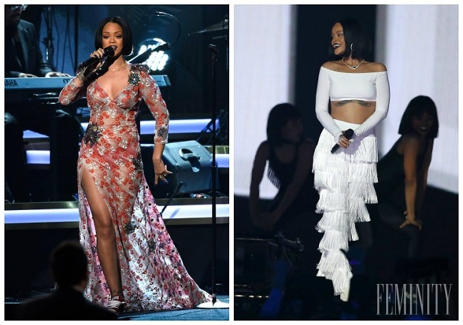 Rihanna sa pomocou šiat zmenila na skutočnú dámu