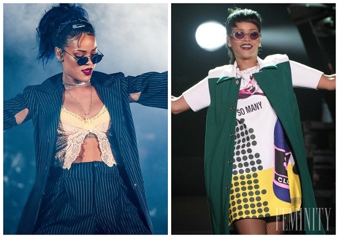 Uletený outfit, ale stále svojská Rihanna
