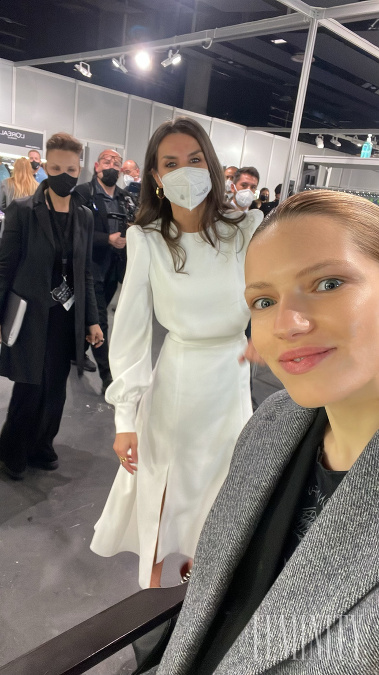 Topmodelka Barbora Brušková na Madrid Fashion Week 2022