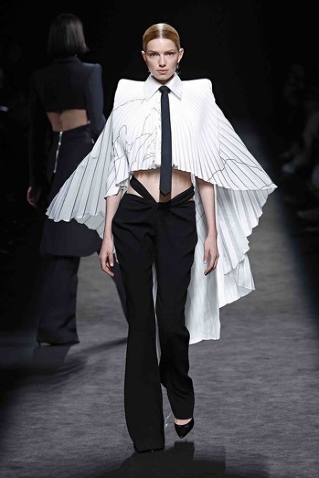 Topmodelka Barbora Brušková na Madrid Fashion Week 2023