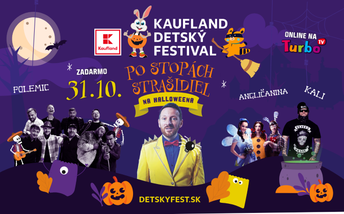 Kaufland Detský festival opäť prináša skvelú zábavu pre celú rodinu.