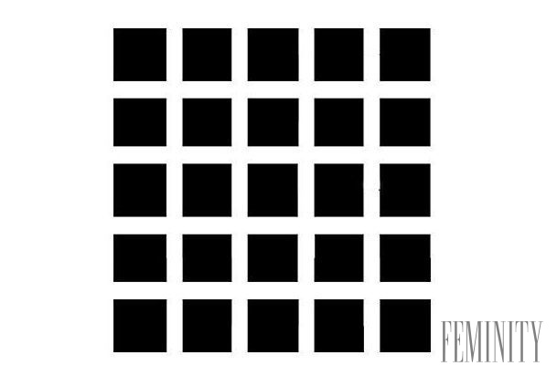 Hermann Grid Illusion – biele línie alebo šedé bodky?