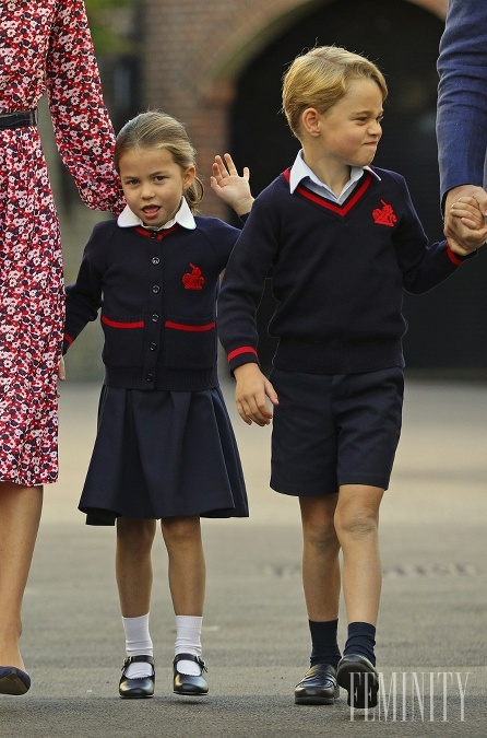 Princ George sa verejnosti zase javí odmeranejší, viac vyhradený oproti svojej sestre