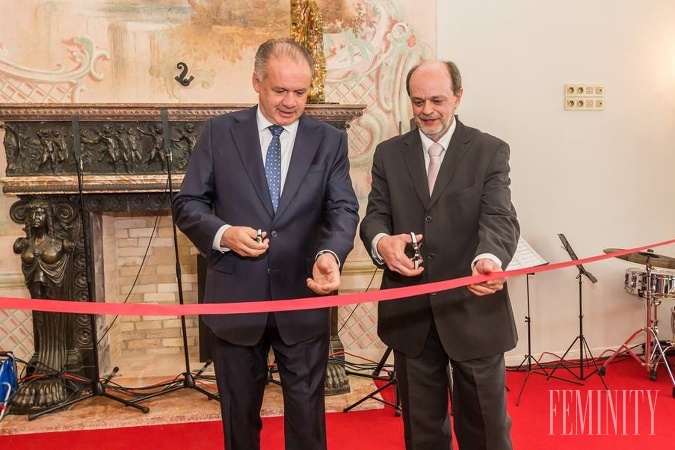 Oficiálne otvorenie kaštieľa Theresia Chateau v spoločnosti prezidenta Andreja Kisku