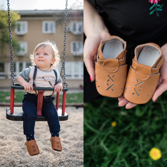 Pri výrobe detských topánočiek sa inšpirovali slovenskými tradiciami
