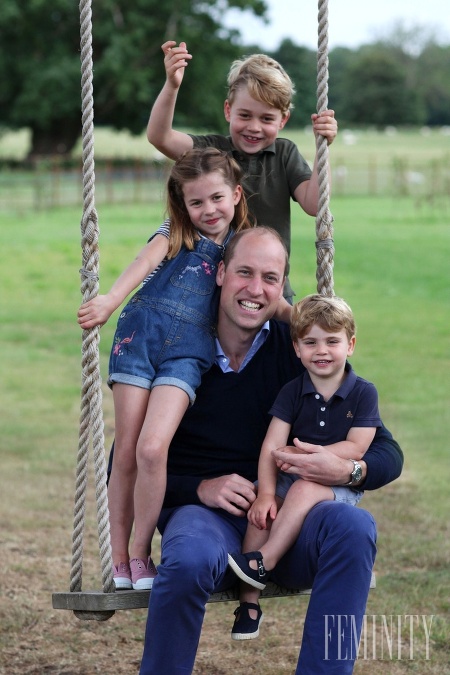 Krásna rodinka: Na Williama, Kate a ich deti sa mnohí nevedia vynadívať