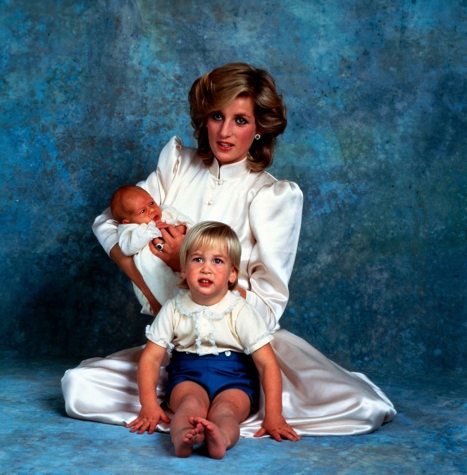 Princezná Diana ako mama