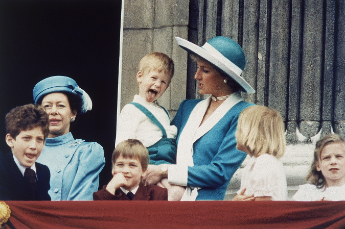 Princezná Diana so synmi Harrym a Williamom