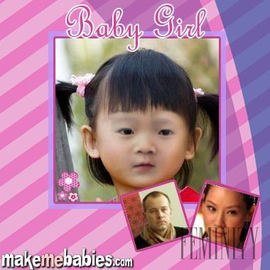 Zvodná herečka Lucy Liu by Borisovi priniesla podľa génov takéto rozkošné dievčatko
