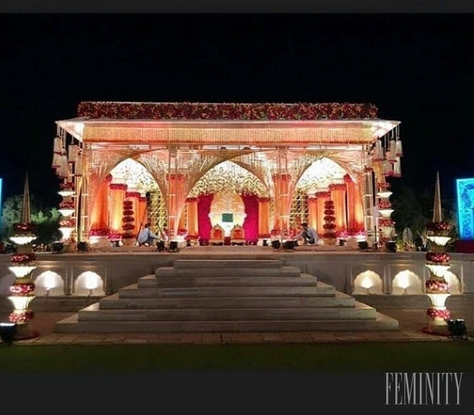 Miestom ich svadby bol palác Umaid Bhawan Palace v Jodhpur, ktorý so všetkou honosnosťou a veľkoleposťou vyrážal doslova dych