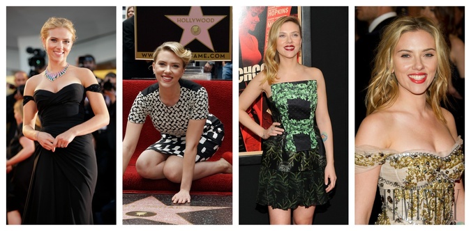 Herečka Scarlett Johansson na červenom koberci vždy zažiari