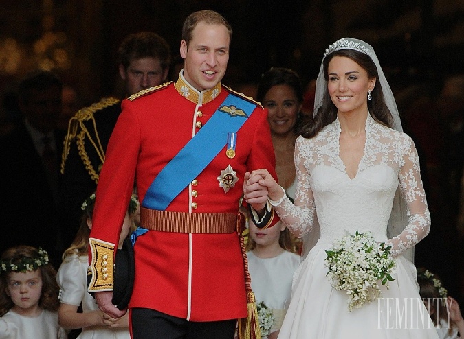 Kate a William na svojej svadbe naozaj žiarili