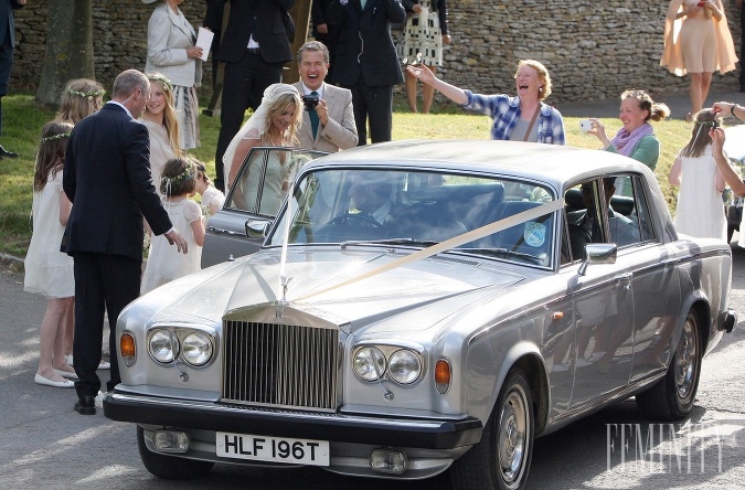 Kate Moss zvolila na svoj svadobný deň naozaj štýlový typ auta
