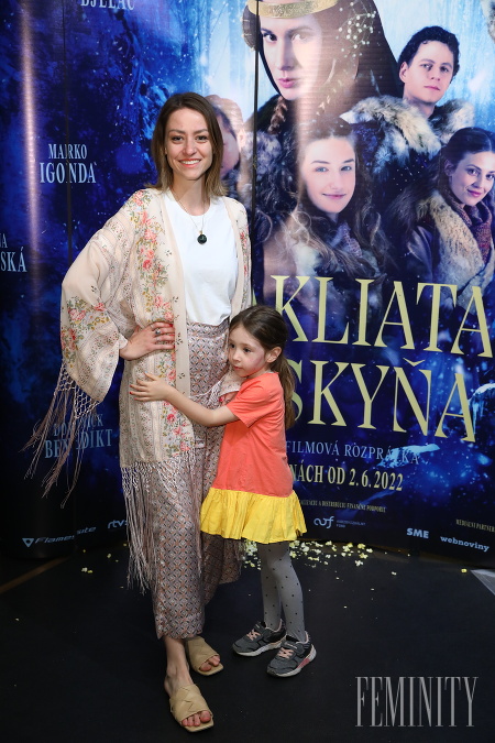 PR manažérka Barbara Jagušák Heribanová s dcérkou Isabelkou
