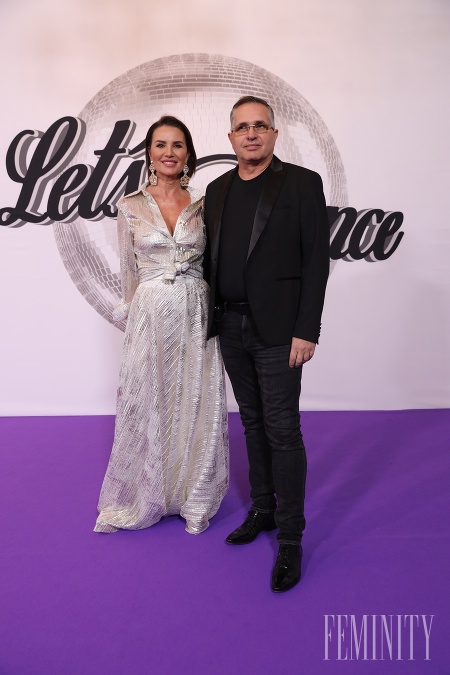 Podnikateľka a bývalá riaditeľka súťaže krásy Silvia Chovancová-Lakatošová s manželom