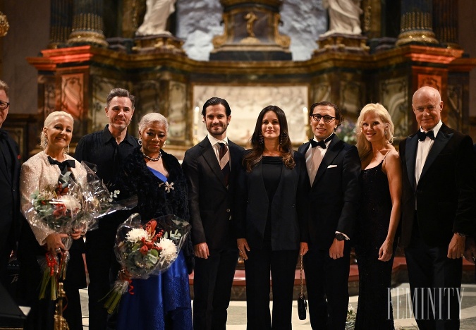 Švédsky princ Carl Philip a princezná Sofia navštívili krátko pred Vianocami koncert Christmas in Vasastan