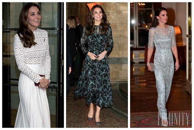 Kate ako členka kráľovskej rodiny, ktorej outfity patria k najsledovanejším a najobdivovanejším, reprezentuje krajinu na úrovni