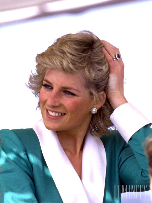 Diana sa o svoje vlasy príkladen starala
